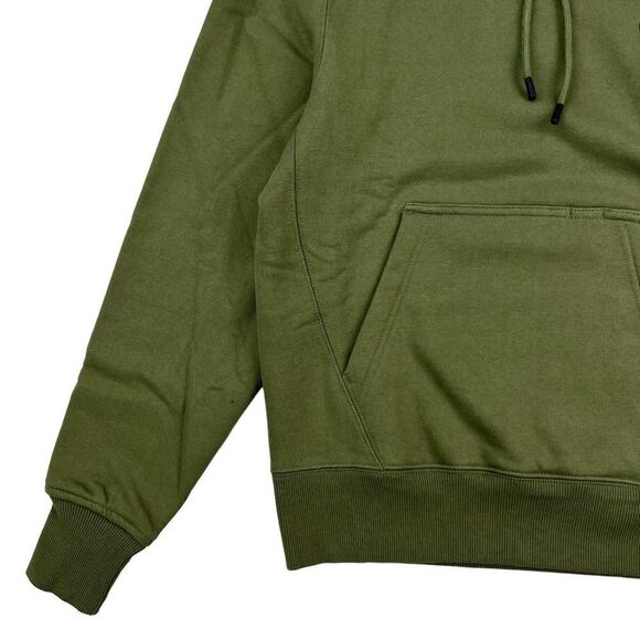 New Champion Men Olive Hood Super Fleece Activewear Pullover Long Sleeve US XS - Picture 4 of 9